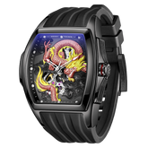 Mens Reef Tiger RGA3061 Luxury Red Automatic Skeleton Dragon Watch - Best Watches for Sale